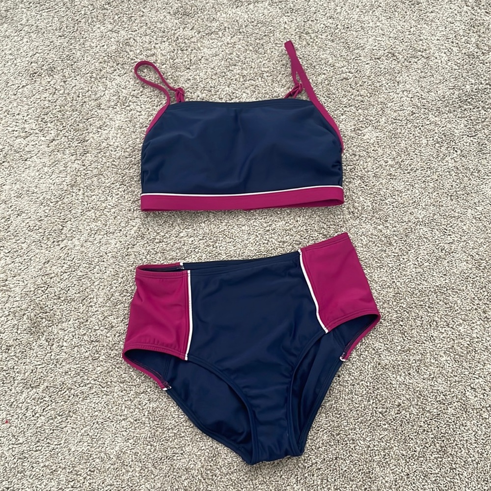 All in Motion Swimsuit High Waisted Swimsuit